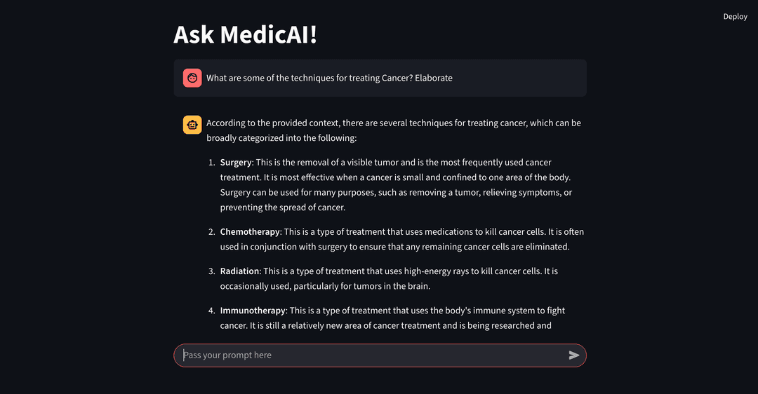 MedicAI - RAG based Clinical Reference Assistant